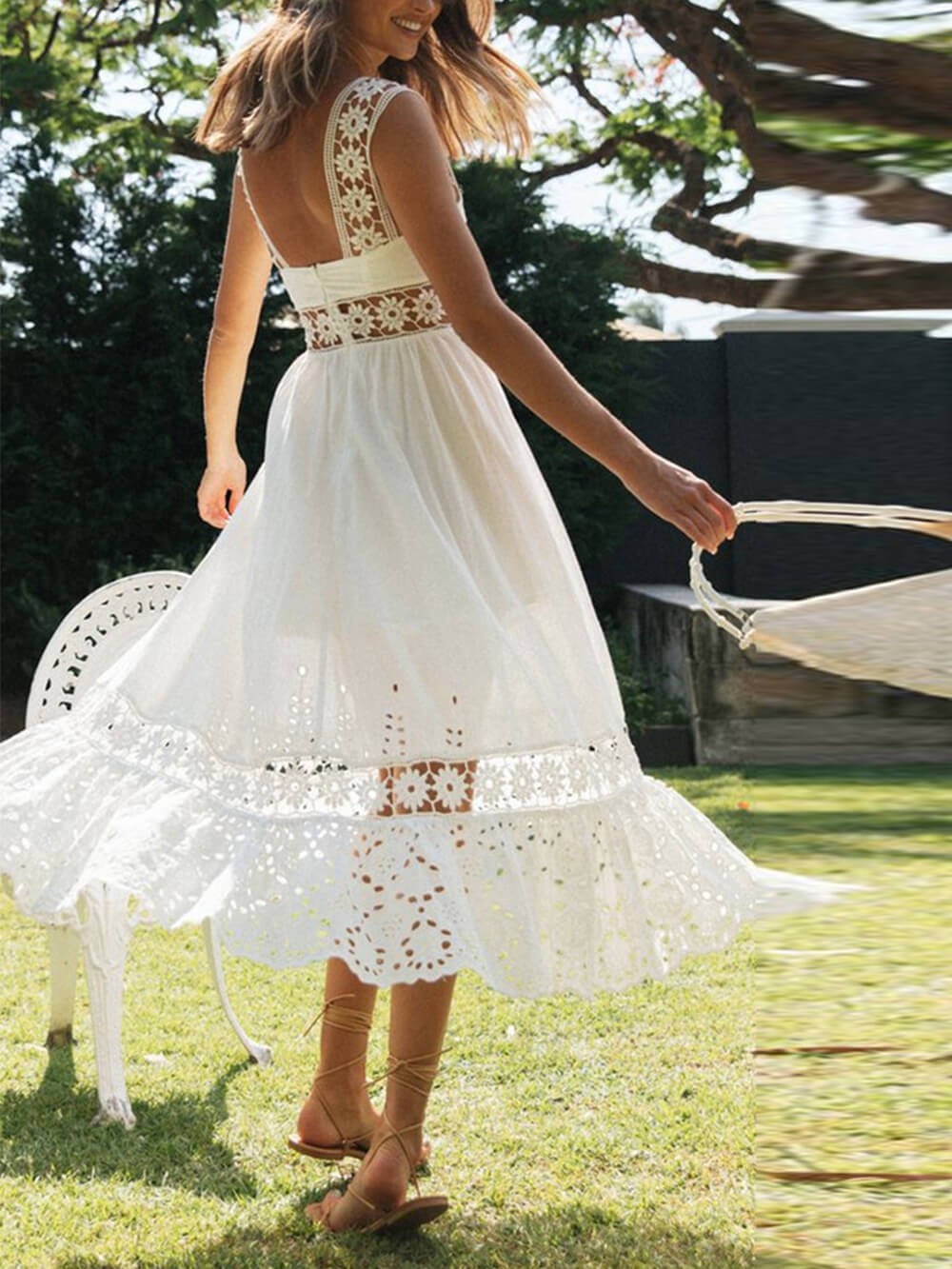Ivy Garden Party Midi Dress