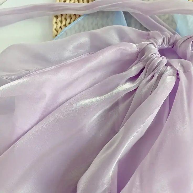 Sexy Halter Blue Organza Layered Homecoming Dress A-Line Cocktail Dress - View 7 | FashionDia