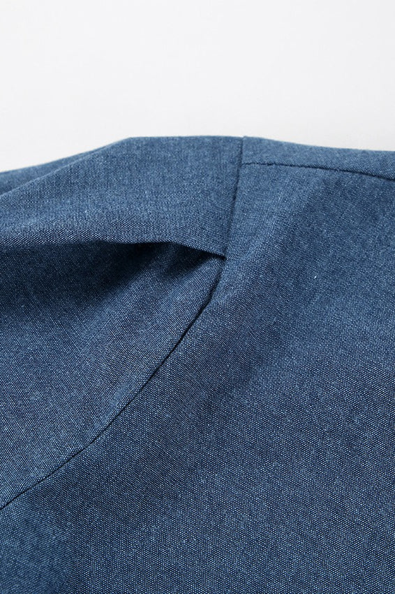 Vintage Cutout Denim Dress - View 6 | VelvetHem