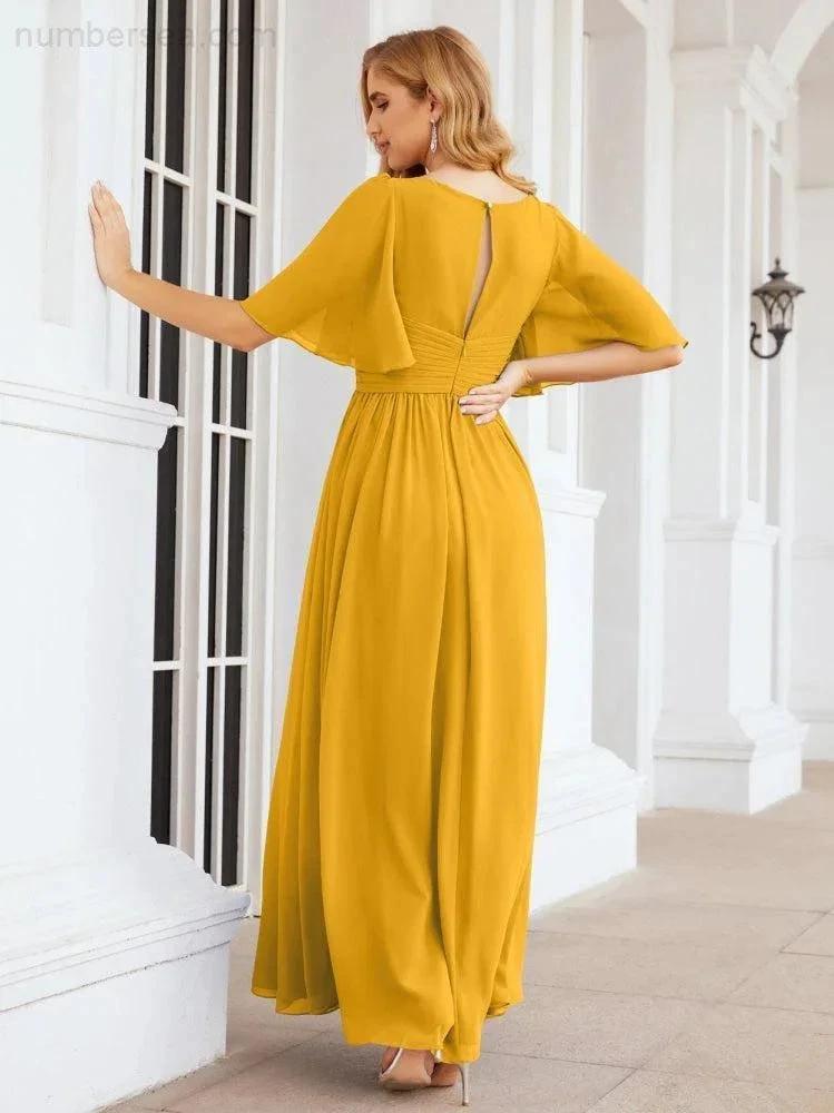 ZapDress Bridesmaid Dresses for Women Wedding Long Party Prom Dress 28068 (ZD16988)