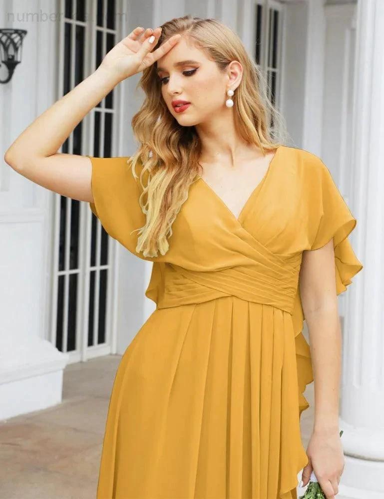 ZapDress Bridesmaid Dresses Backless Formal Prom Gowns for Evening Party Mother of The Bride Dress 28040 (ZD16998)