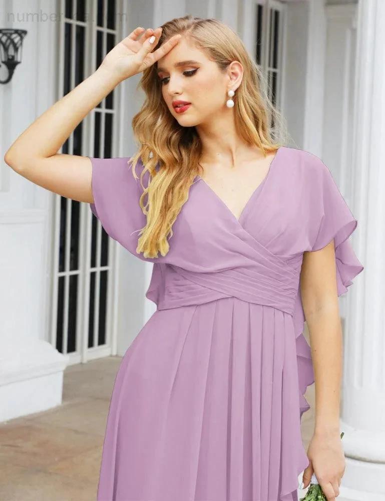 ZapDress Bridesmaid Dresses Backless Formal Prom Gowns for Evening Party Mother of The Bride Dress 28040 (ZD16998)