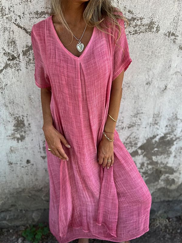 Oriana Trendy and Elegant Summer Dress for Women Bold Statement Look