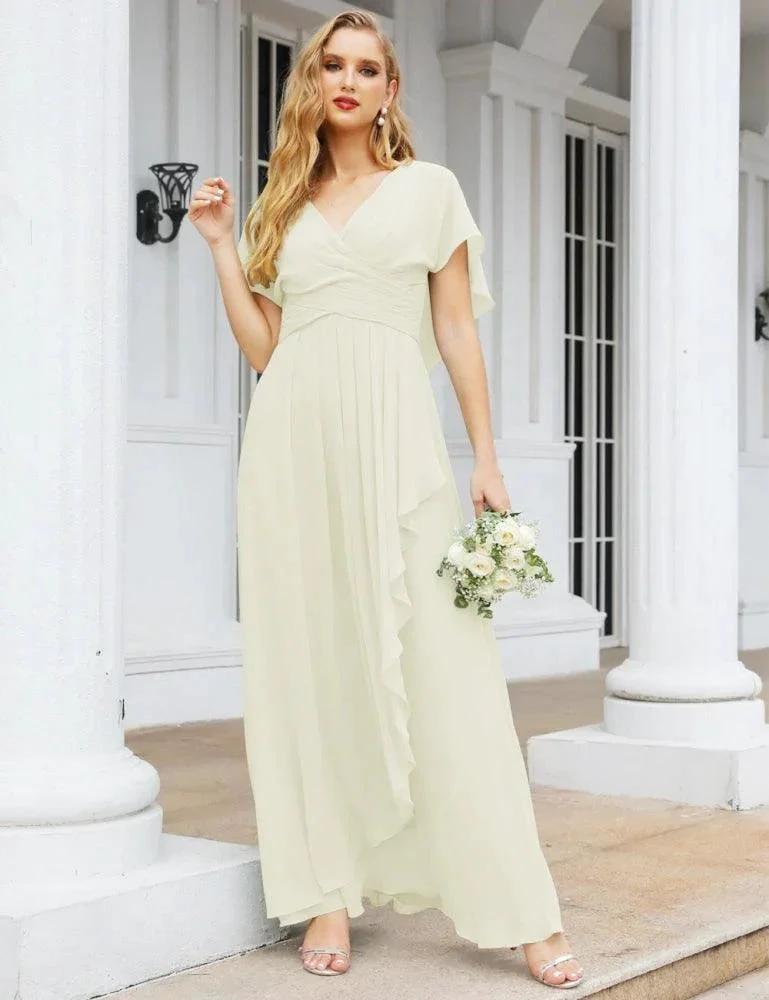 Numbersea Bridesmaid Dresses Backless Formal Prom Gowns for Evening Party Mother of The Bride Dress 28040 by numbersea
