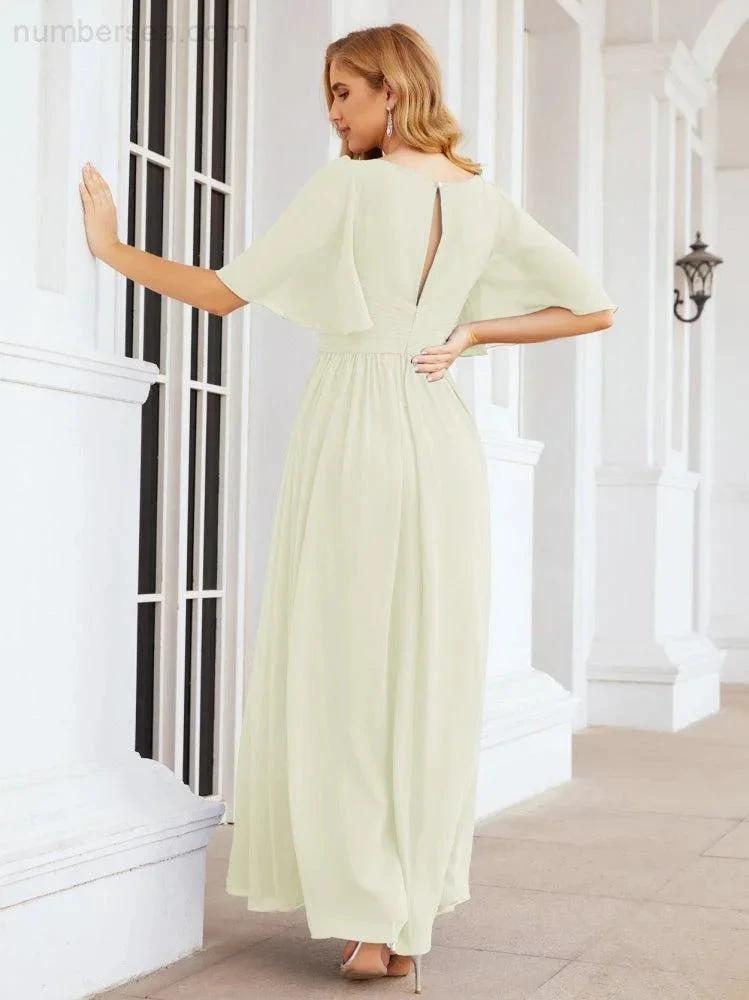 ZapDress Bridesmaid Dresses for Women Wedding Long Party Prom Dress 28068 (ZD16988)