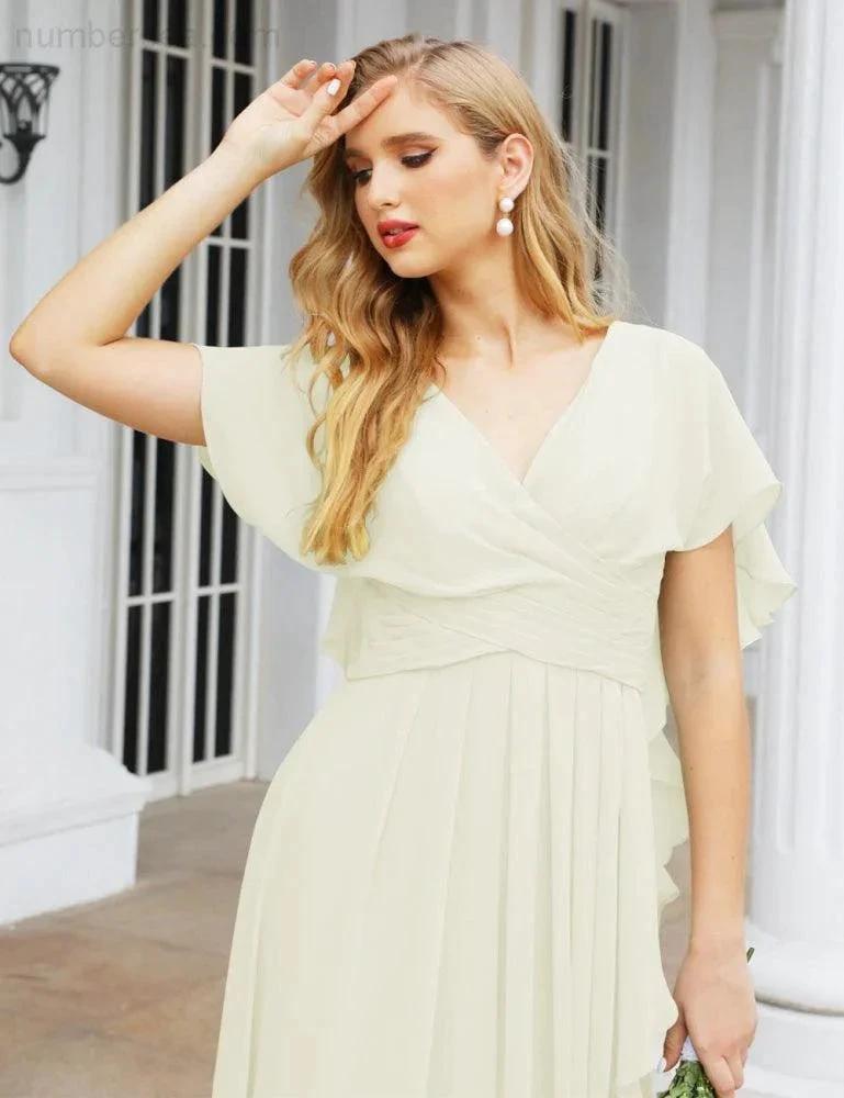 ZapDress Bridesmaid Dresses Backless Formal Prom Gowns for Evening Party Mother of The Bride Dress 28040 (ZD16998)