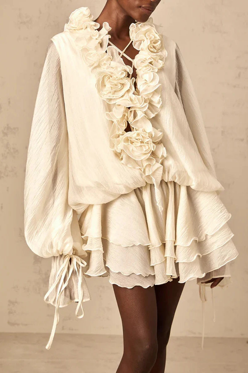 Elegant Loose Fit Folded Dress for Modern Fashion Wear Boutique Fashion Style