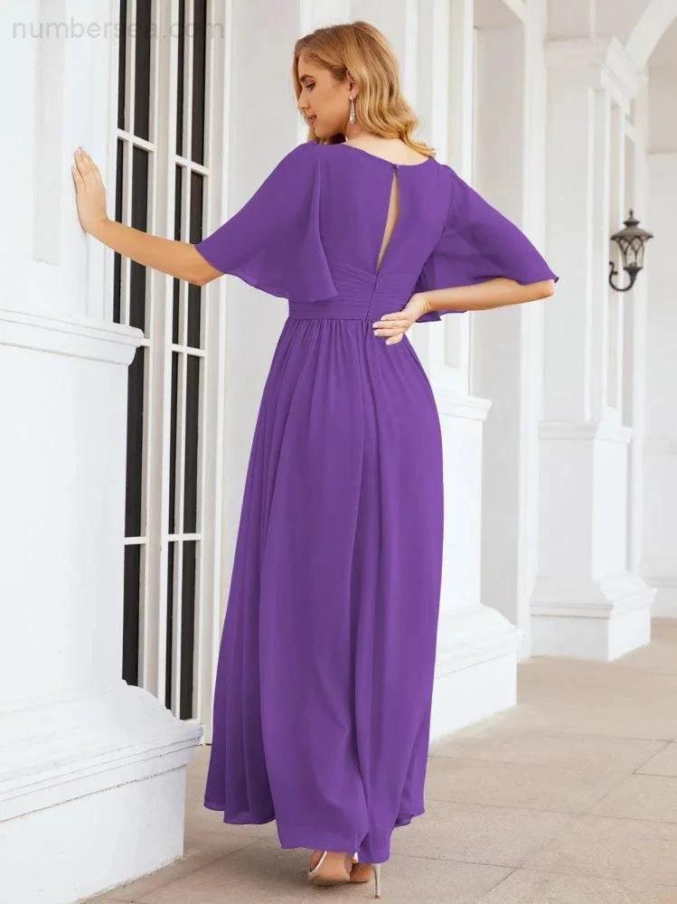 ZapDress Bridesmaid Dresses for Women Wedding Long Party Prom Dress 28068 (ZD16988)