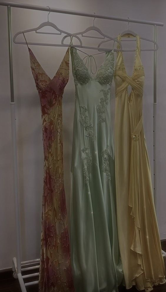 Yellow Halter Satin Beaded Mermaid Prom Dress,Slit Long Party Evening Dress