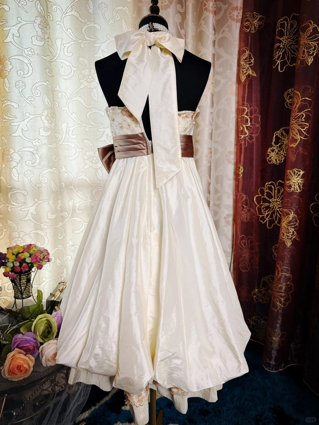 A-Line Birthday Outfit Short Evening Dress Short Party Dress Vintage Homecoming Dress - View 5 | FashionDia