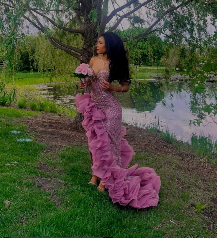 Sexy Mermaid Long Party Dresses For Women