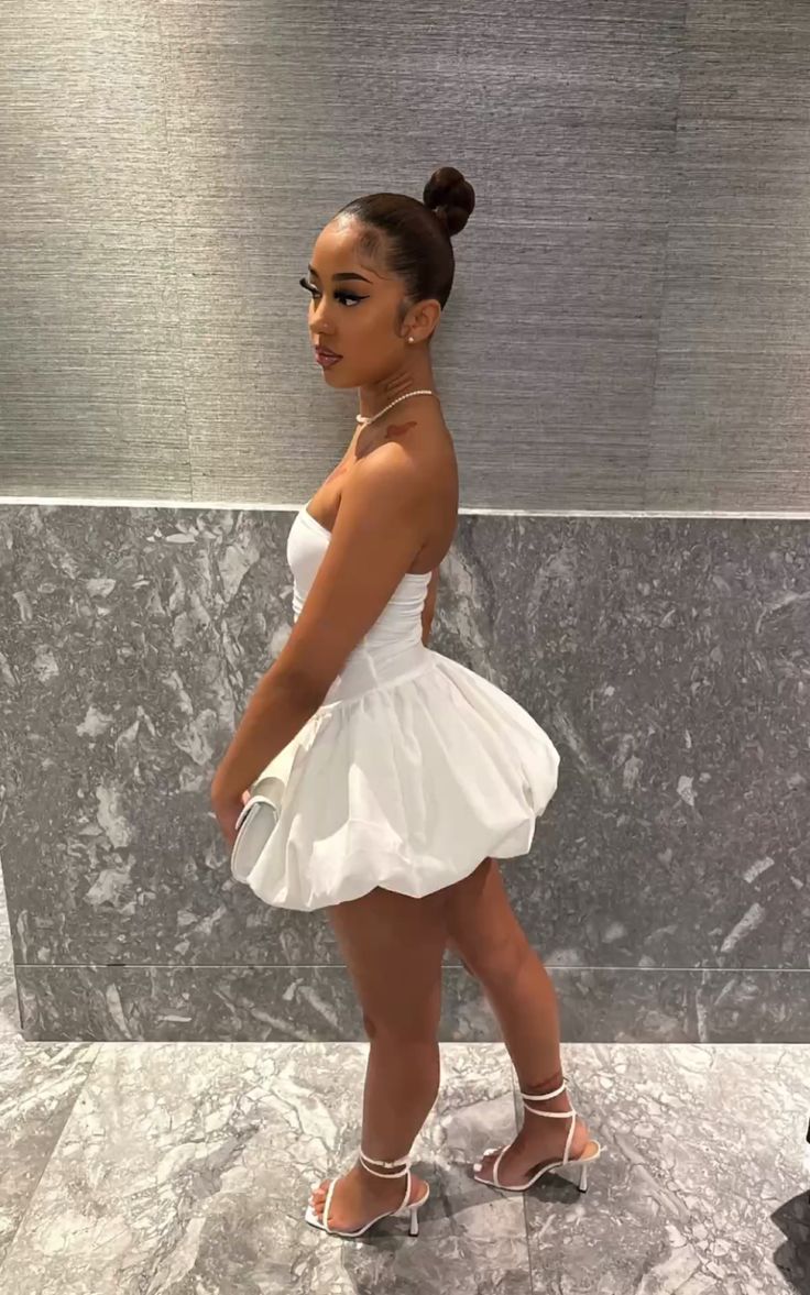 A Line White Homecoming Dress Short Evening Dress Cocktail Dresses Short Party Dress