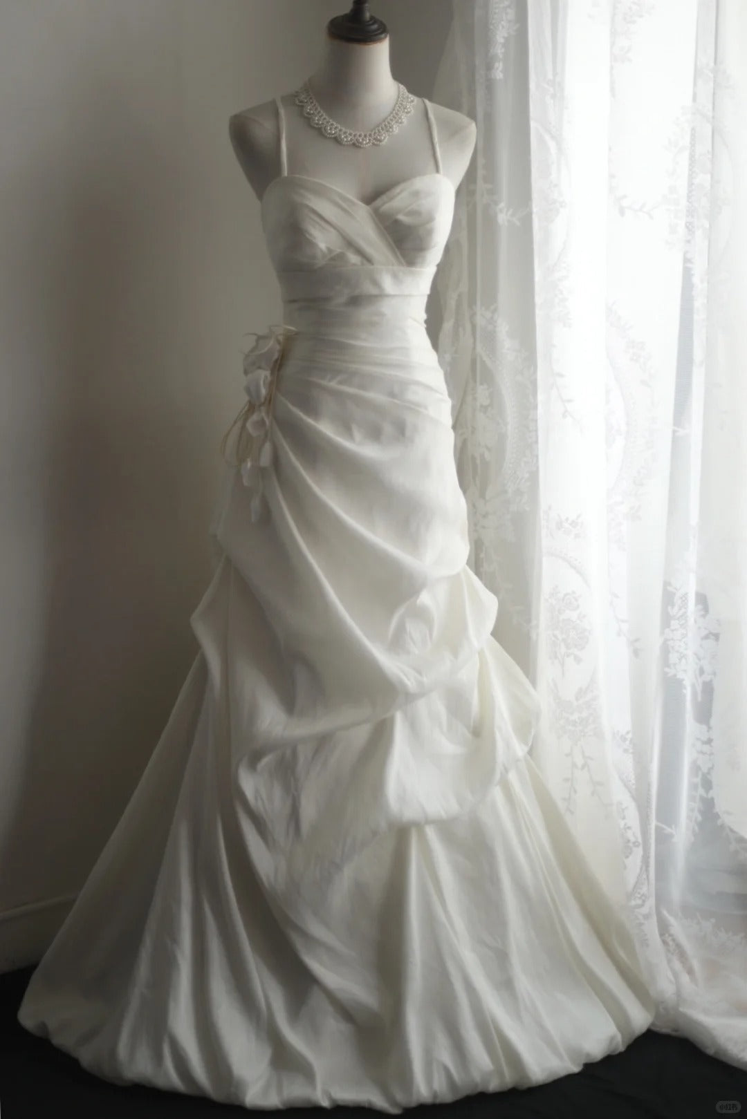 White Party Dress Long Evening Dress Princess Wedding Dress fg8109