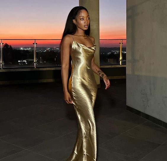 Elegant Satin Backless Maxi Dress For Women Spaghetti Strap Sleeveless Night Club Long Prom Party Dress fg6148