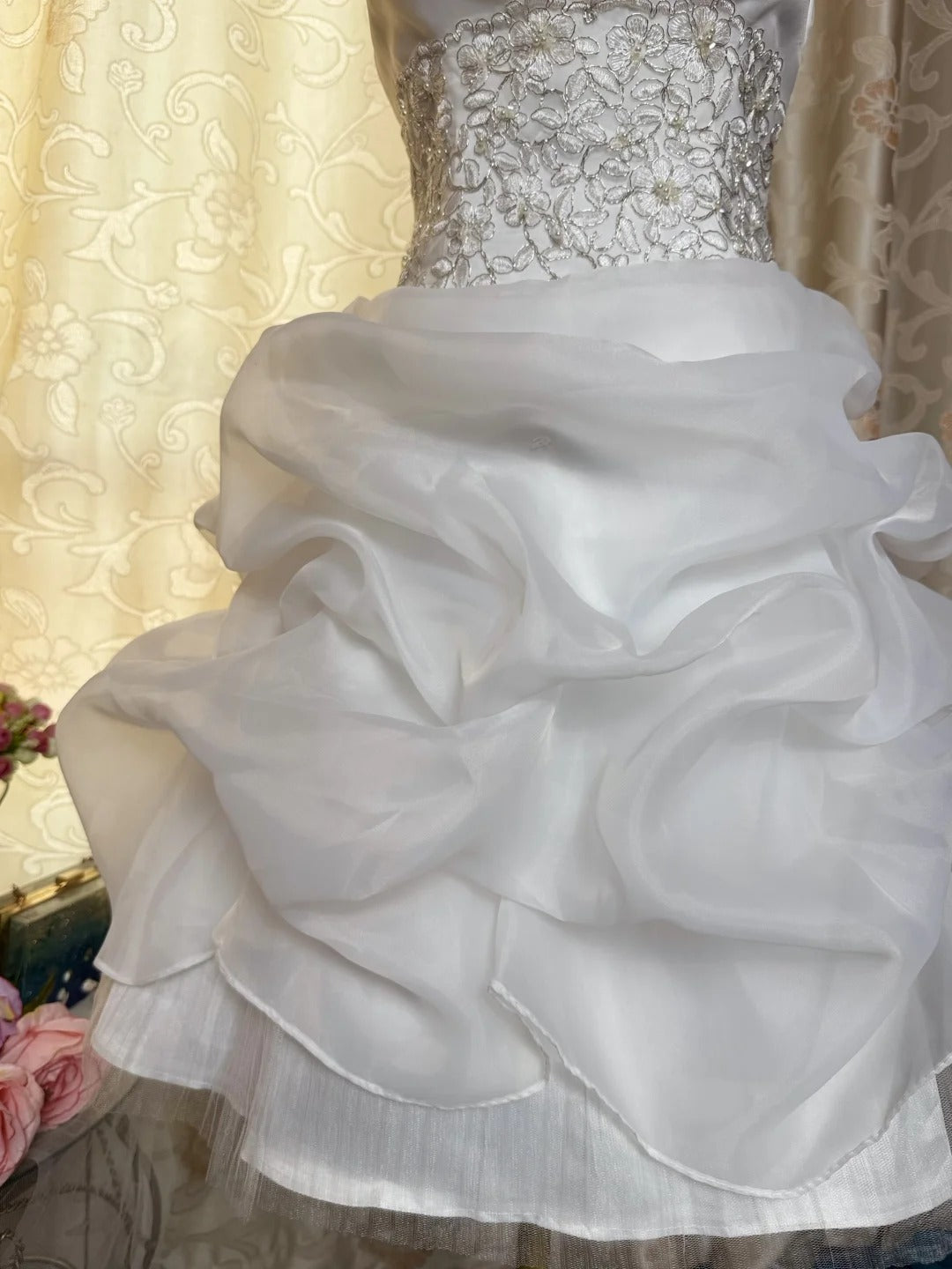 White Birthday Outfit Short Evening Dress Short Party Dress Vintage Homecoming Dress fg8088