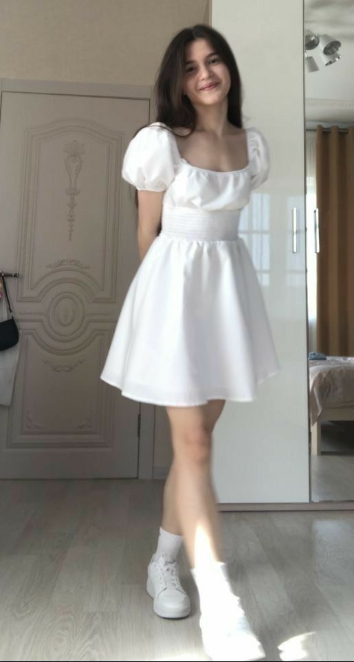 White Birthday Outfit Short Evening Dress Cocktail Dresses Short Party Dress Homecoming Dress - VelvetHem