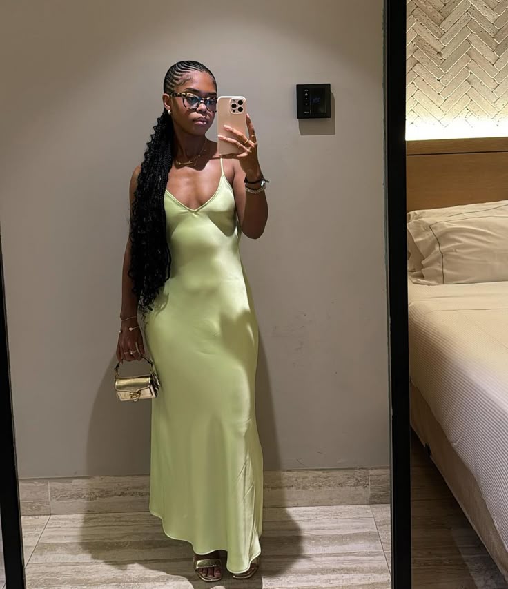 Sexy Green Simple Party Dress Long Evening Dress Prom Dresses