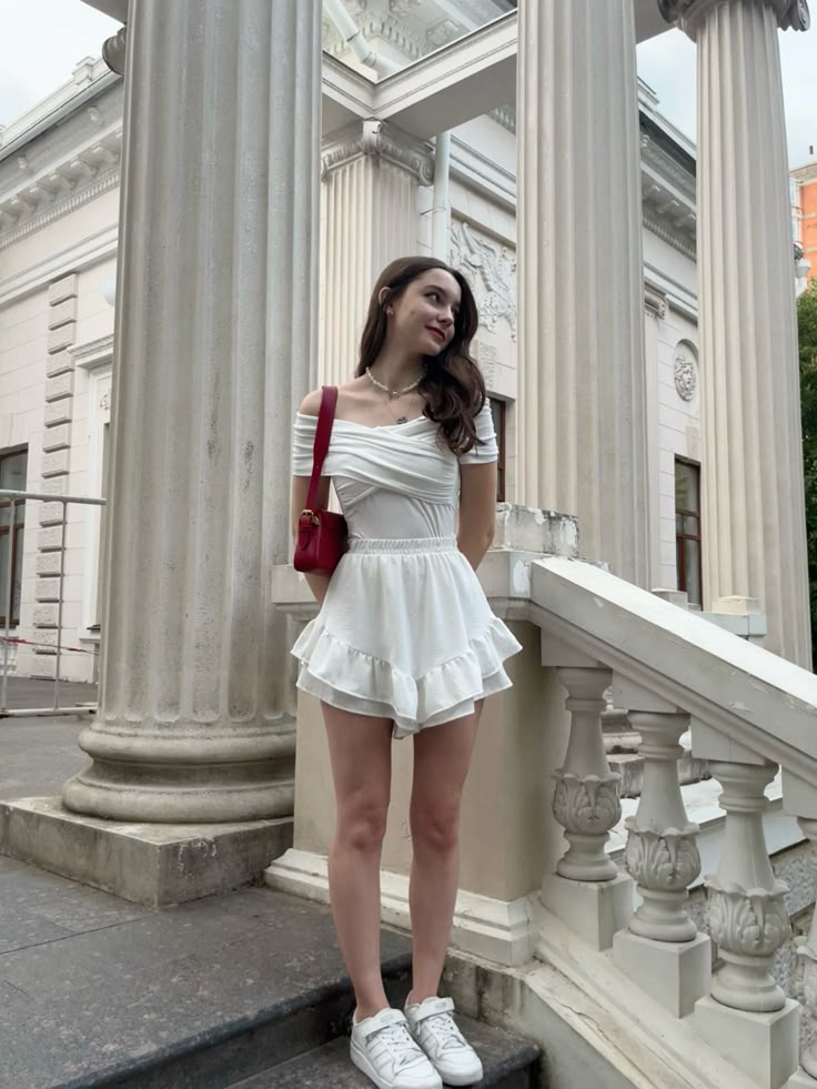 Sexy White Off-the-Shoulder Short Prom Dress Birthday Party Dress Homecoming Dress - View 3 | FashionDia