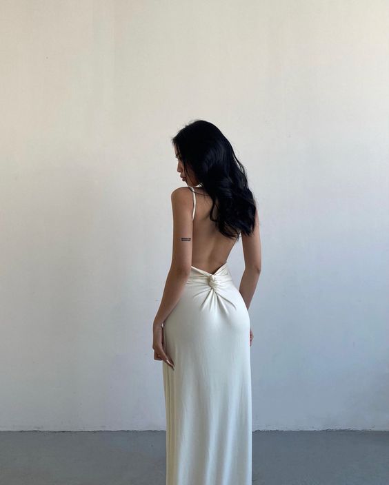 Elegant Backless Party Dresses Women Evening Prom Gowns