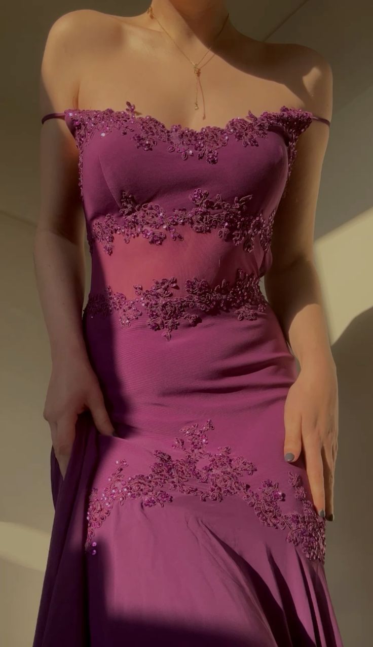 Newest Prom Dress,Spaghetti Straps Prom Dress, Off-the-Shoulder Chiffon Prom Dress - View 2 | FashionDia