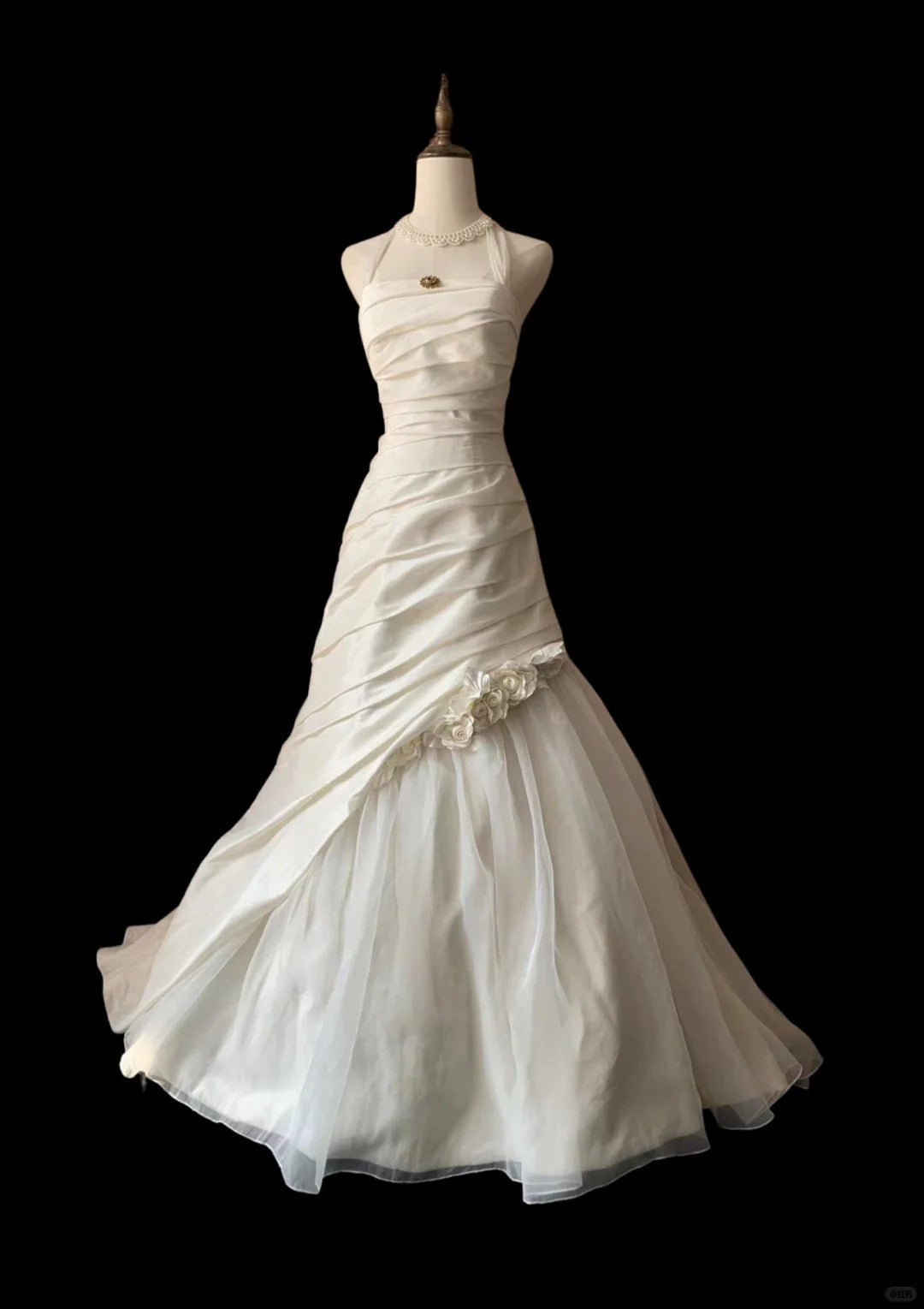 A-Line White Party Dress Long Evening Dress Princess Wedding Dress - FashionDia