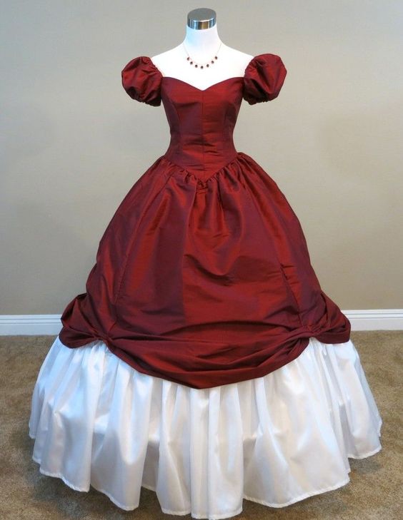 A line ball gown short sleeves Princess dress - VelvetHem