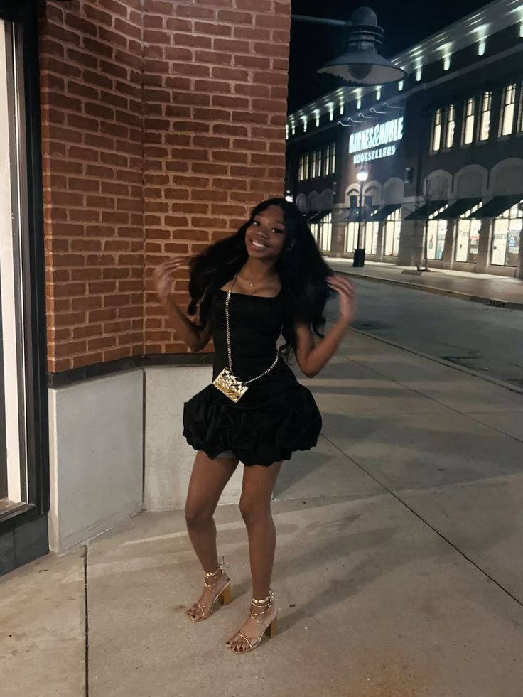 Black Birthday Dress Homecoming Dress Short Party Dress fg7729