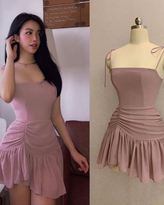 Simple Chiffon Homecoming Dress Birthday Outfit Short Evening Dress Cocktail Dresses Short Party Dress - FashionDia