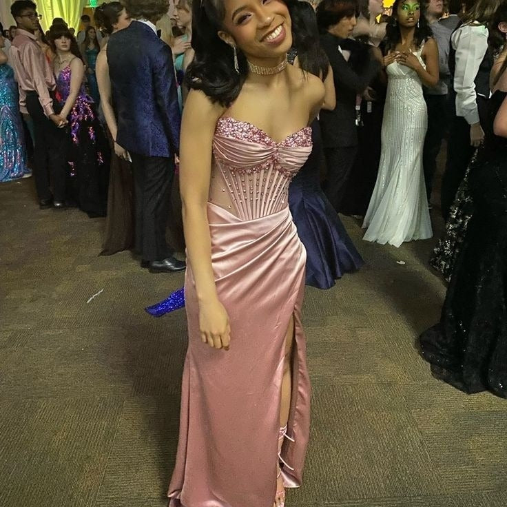 Sweetheart Long Prom Dresses Formal Evening Dress - VelvetHem