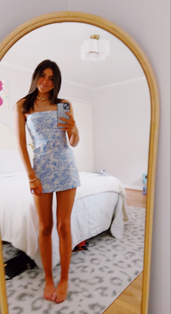 Fashion Women's Bodycon Dress Short Mini Dress Homecoming Dresses - FashionDia