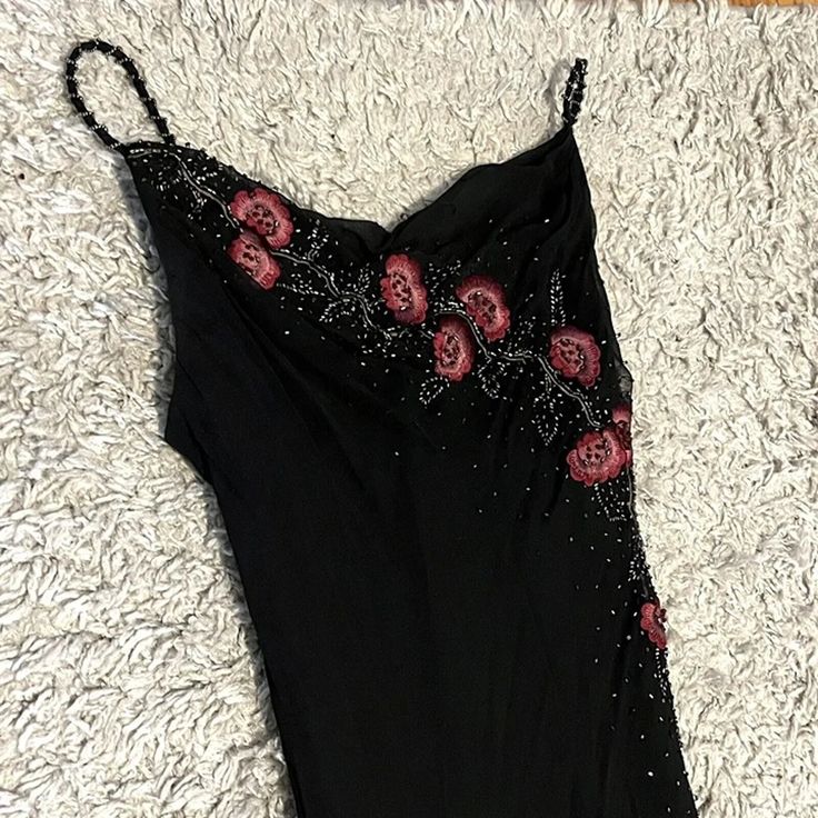Sexy Black Prom Dresses Formal Birthday Party Gowns - View 2 | FashionDia