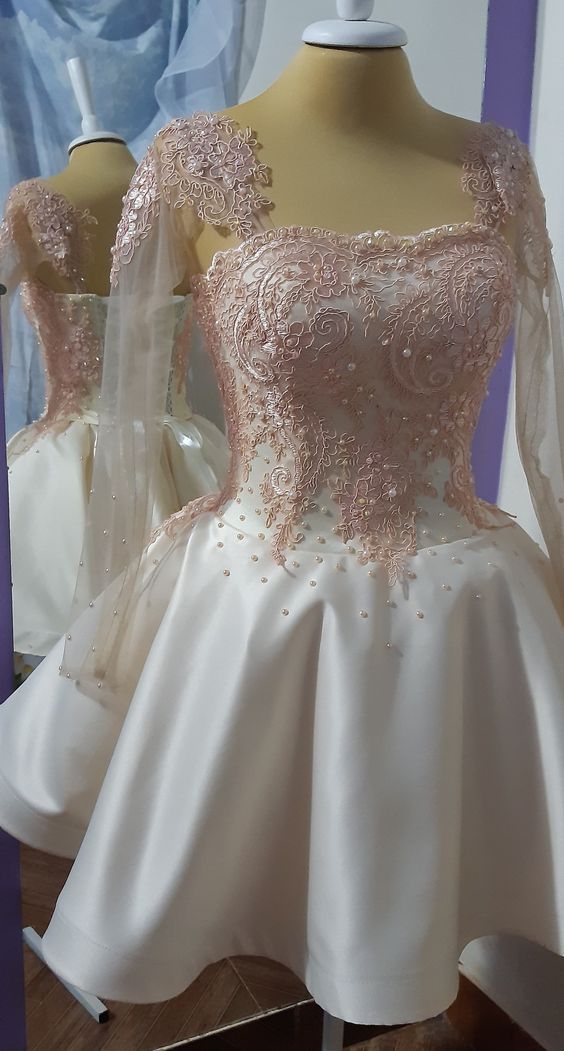 Cute Short Graduation Dress, Short Prom Dress Formal Dress - FashionDia