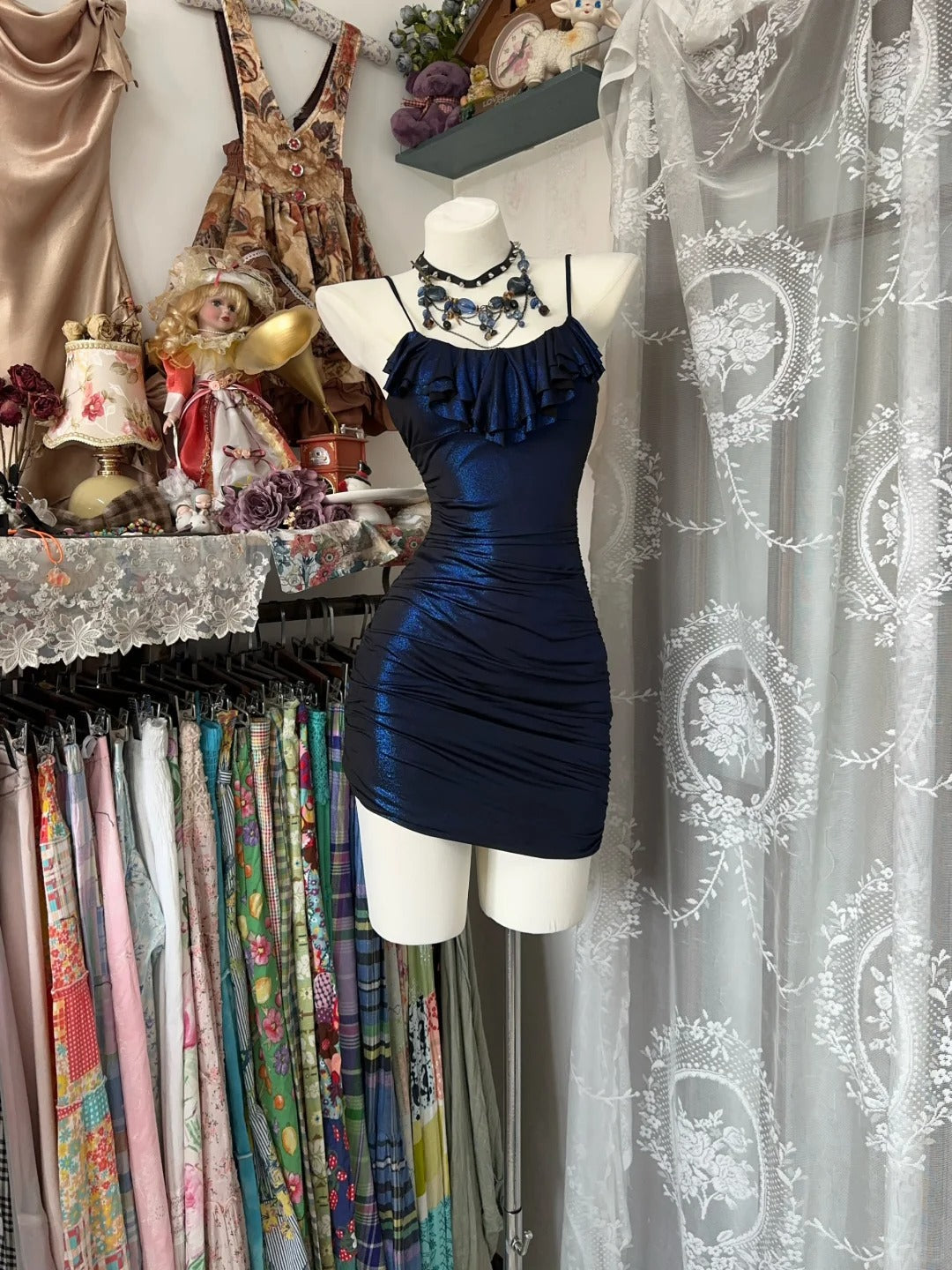 Navy Sheath Birthday Outfit Short Evening Dress Short Party Dress Cocktail Dresses Homecoming Dress