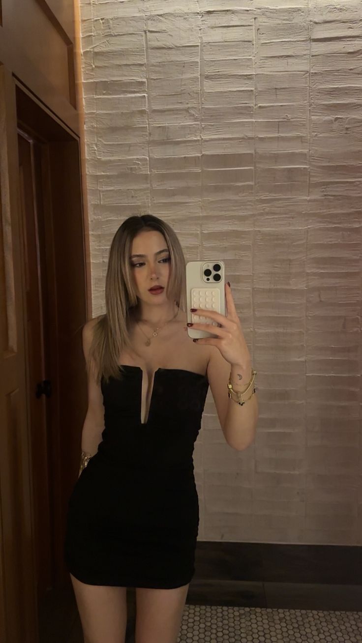 Black Birthday Outfit Short Evening Dress Short Party Dress Cocktail Dresses - View 2 | FashionDia
