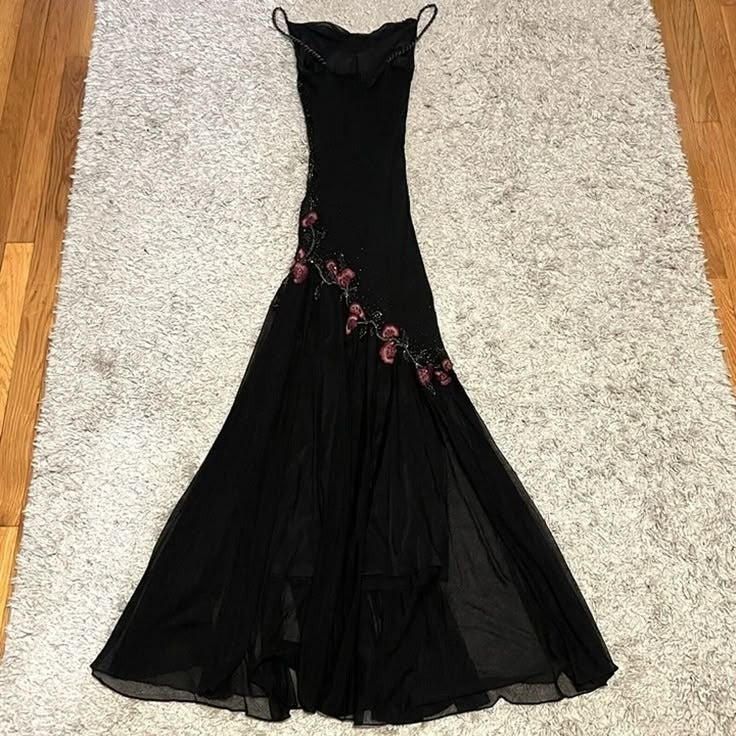 Sexy Black Prom Dresses Formal Birthday Party Gowns - View 4 | FashionDia