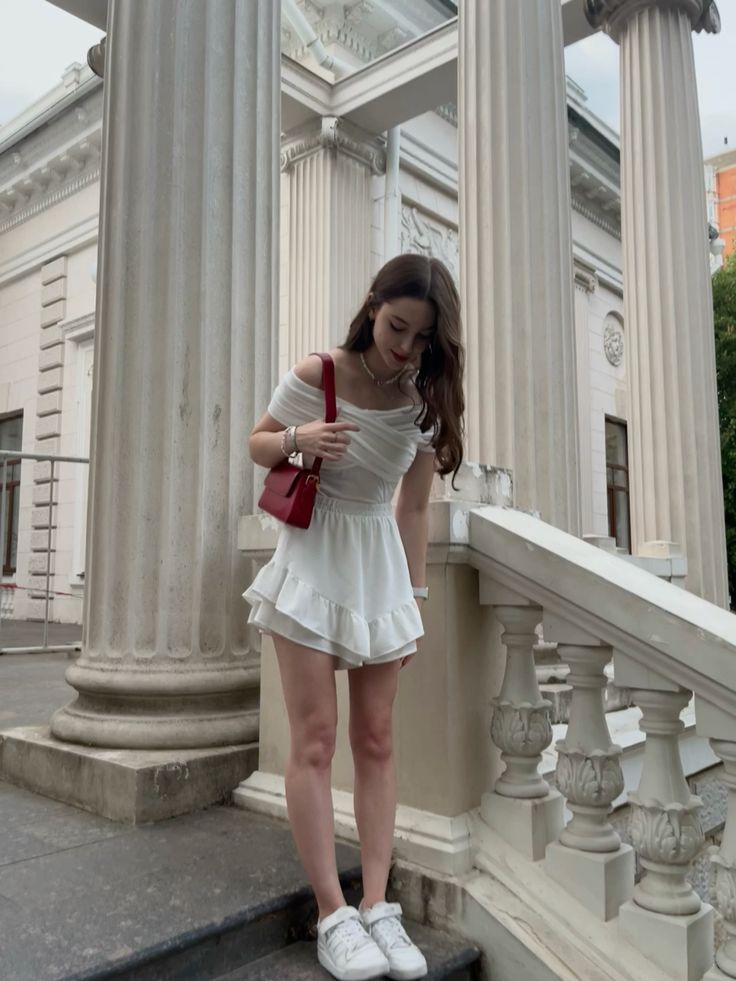 Sexy White Off-the-Shoulder Short Prom Dress Birthday Party Dress Homecoming Dress - View 2 | FashionDia