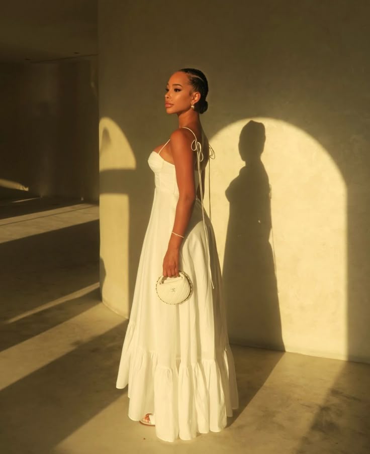 Spaghetti Straps Evening Dresses Ruffles A Line Long Prom Gowns - VelvetHem