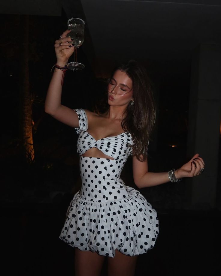 A Line Off Shoulder Polka Dots Homecoming Dress Short Evening Dress Cocktail Dresses Short Party Dress