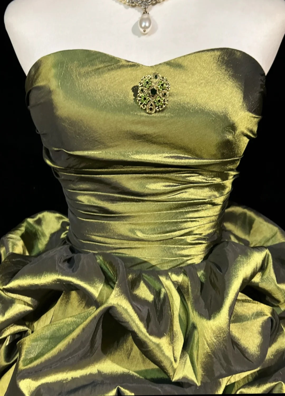 Vintage Strapless Short Prom Dress Birthday Party Dress Homecoming Dress - View 4 | FashionDia