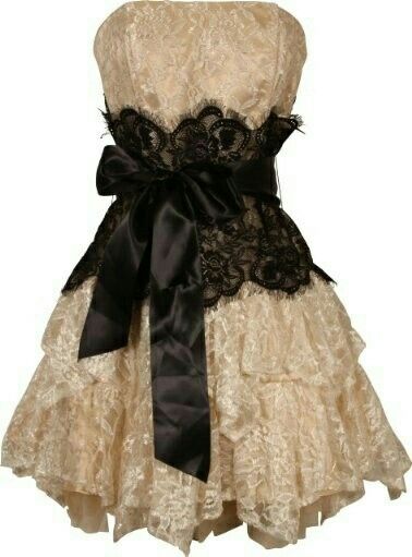 A-Line Lace Short Prom Dress Birthday Party Dress Homecoming Dress - View 4 | FashionDia