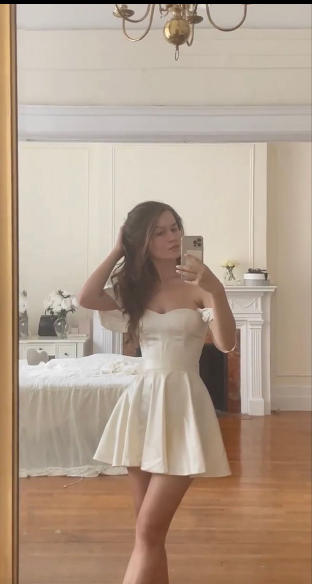 A Line Off Shoulder Simple Homecoming Dress Short Evening Dress Cocktail Dresses Short Party Dress fg7916