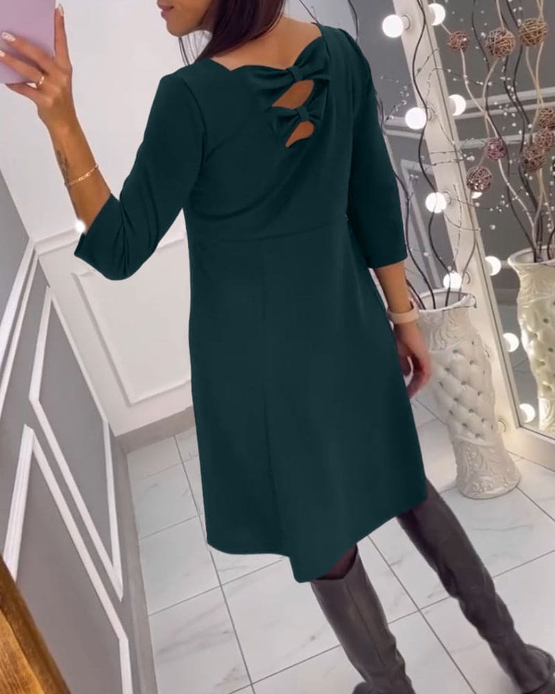 Nikol Tailored and Elegant Summer Dress for Women Elegant Evening Look