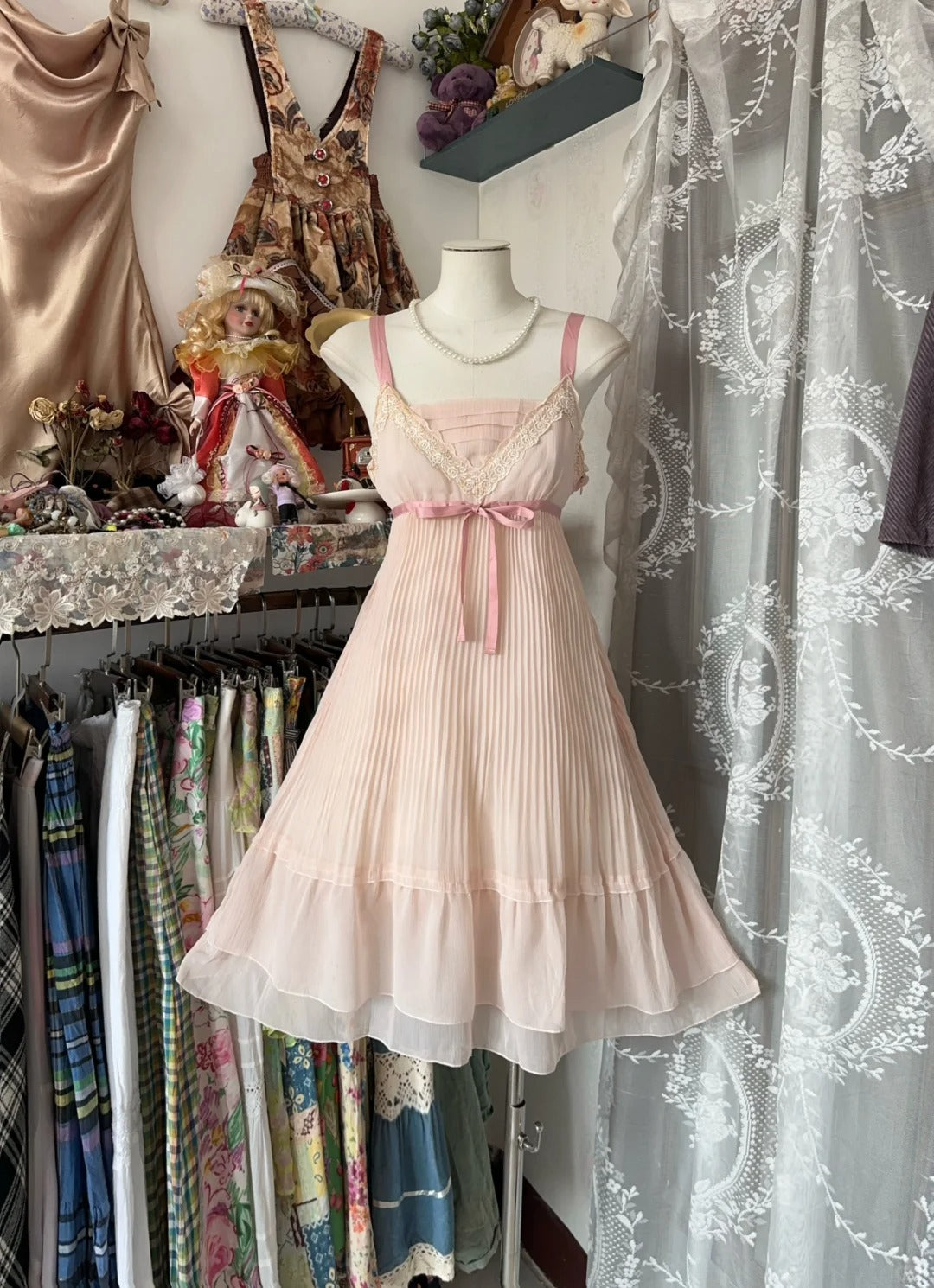 A Line Pink Birthday Outfit Short Evening Dress Vintage Short Party Dress Homecoming Dress
