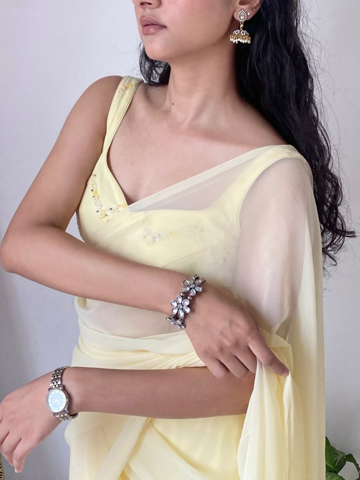 Yellow Two Piece Evening Dresses Long Prom Gowns - VelvetHem