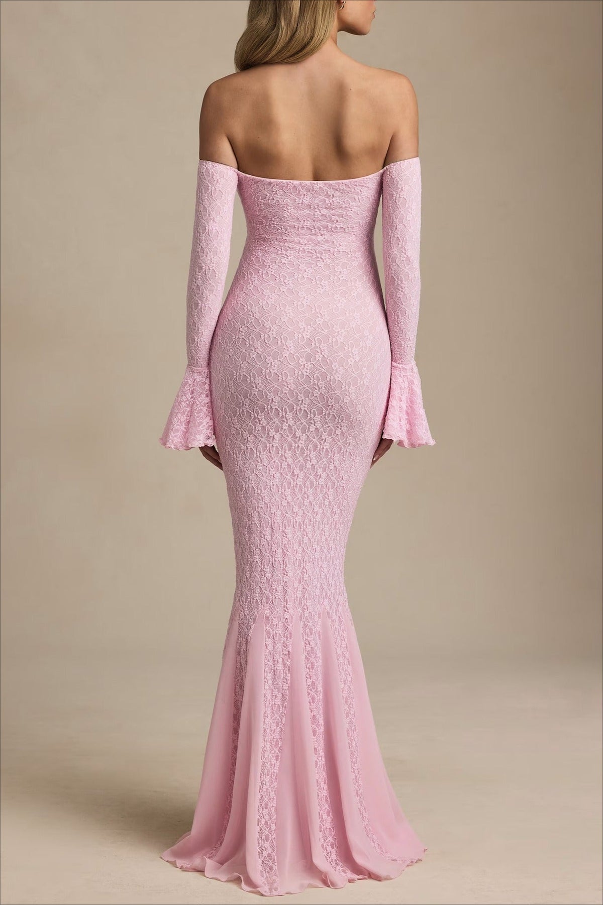 Bodycon Evening Lace Dress - View 9 | VelvetHem