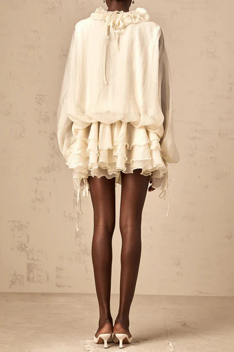 Elegant Loose Fit Folded Dress for Modern Fashion Wear Boutique Fashion Style
