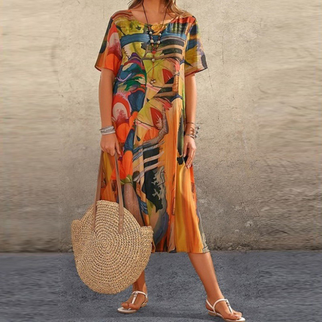 Eva Simple and Stylish Summer Dress for Women Smart Casual Outfit
