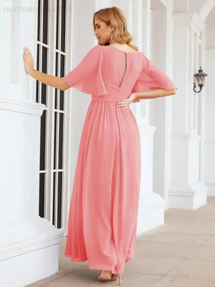 ZapDress Bridesmaid Dresses for Women Wedding Long Party Prom Dress 28068 (ZD16988)
