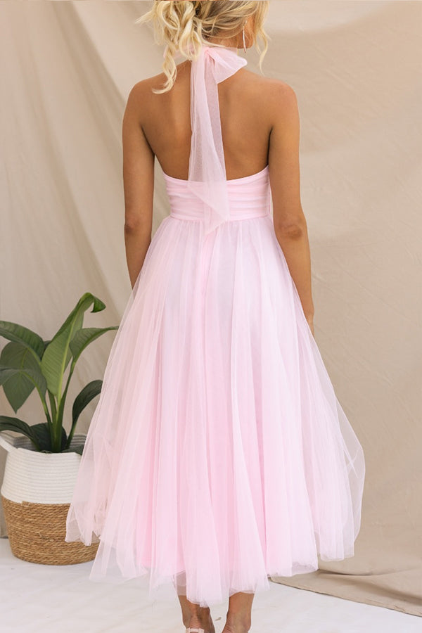 Maricela Effortless Dress with a Long Skirt Boutique Collection