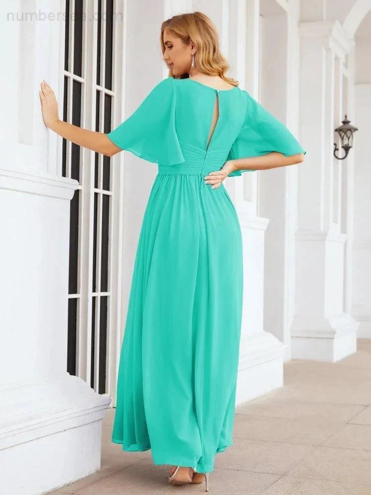 ZapDress Bridesmaid Dresses for Women Wedding Long Party Prom Dress 28068 (ZD16988)